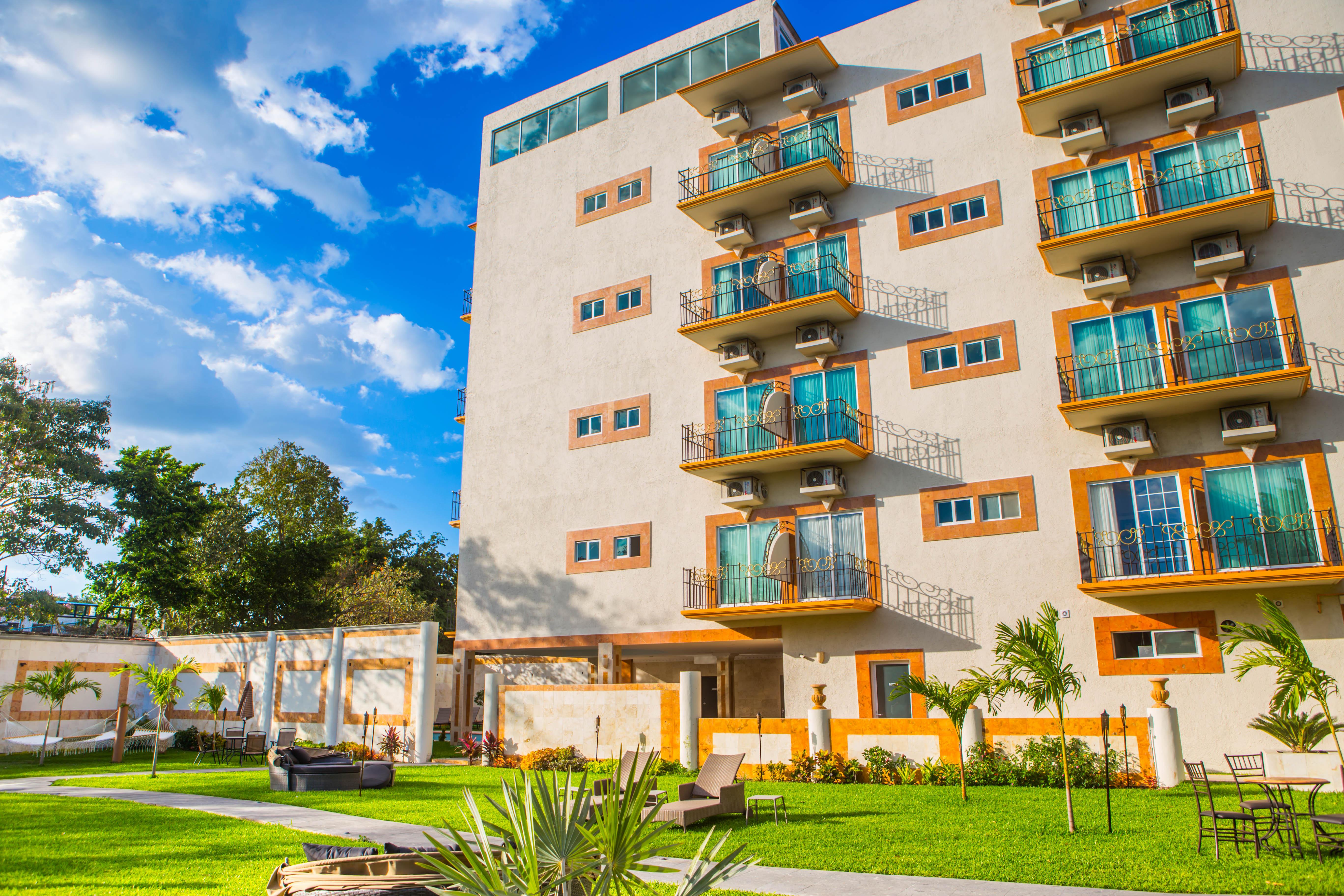 Hotel Palacio Maya メリダ エクステリア 写真