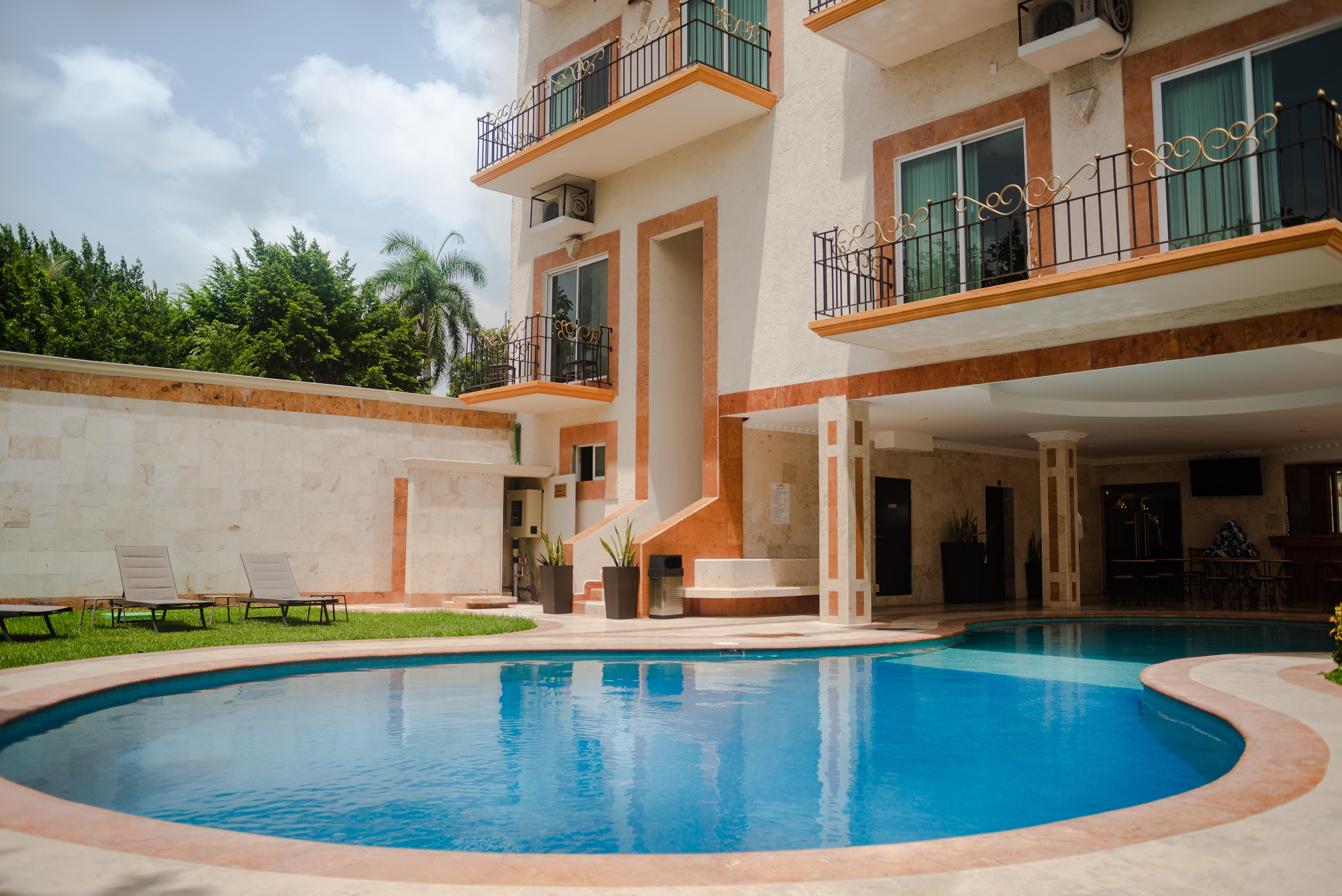 Hotel Palacio Maya メリダ エクステリア 写真