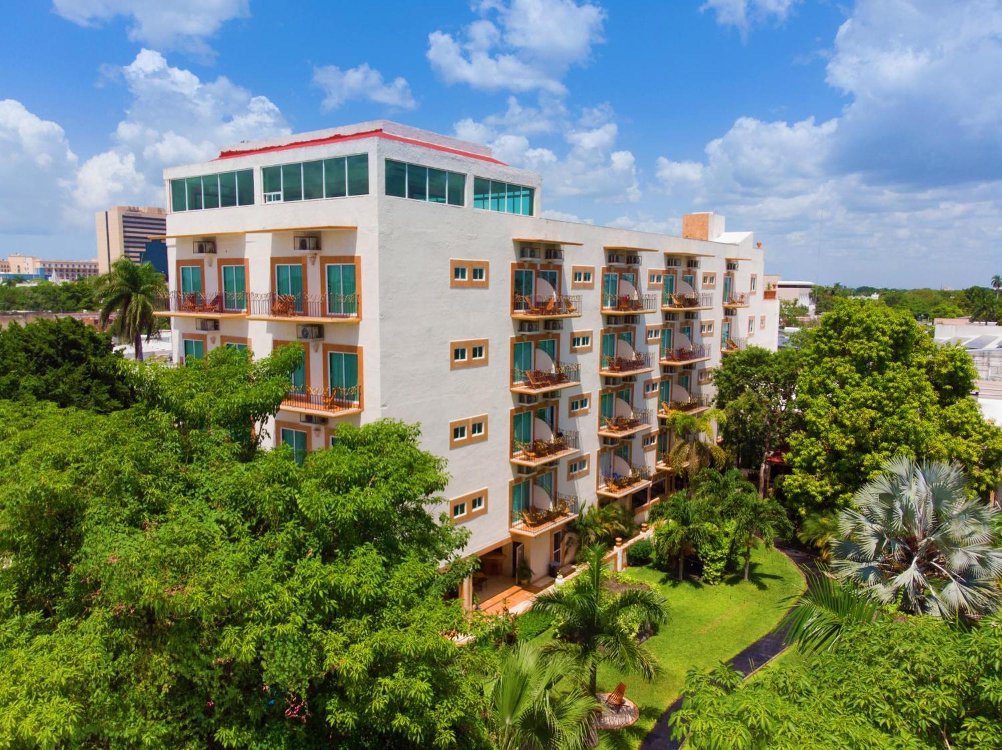 Hotel Palacio Maya メリダ エクステリア 写真